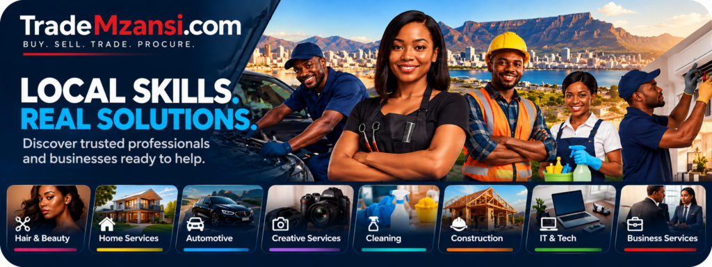 local skills, real solutions trademzansi marketplace